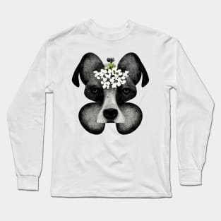 Flowering Dog Series Long Sleeve T-Shirt